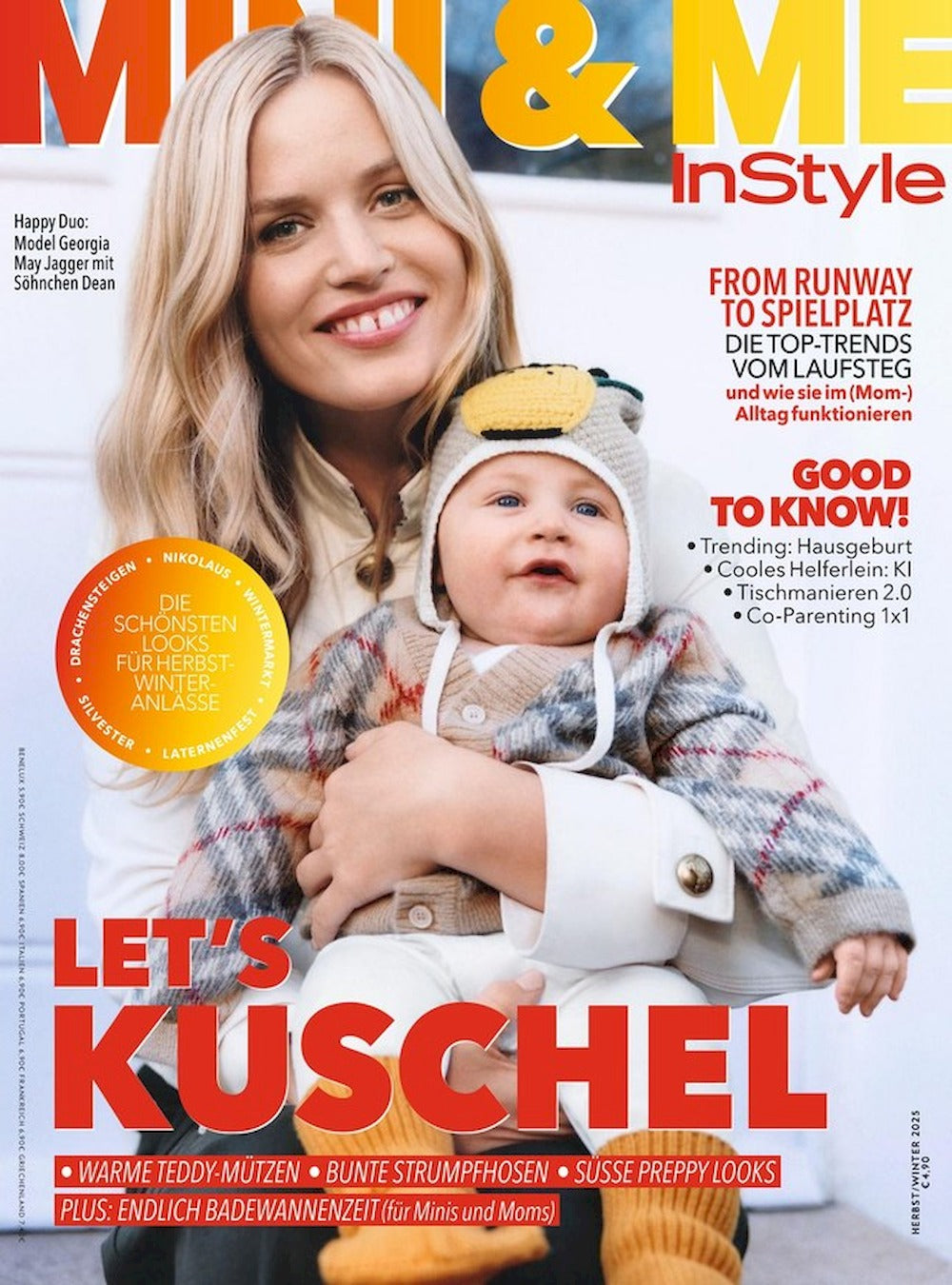 InStyle Mini & Me Magazin Deutschland 2025-02 Georgia May Jagger