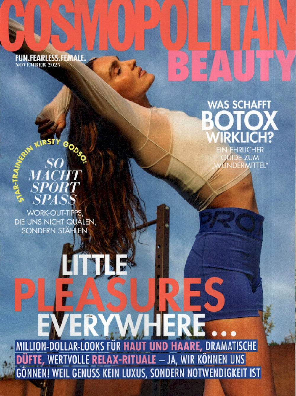 Cosmopolitan Beauty Magazin Deutschland 2025 Kirsty Godso