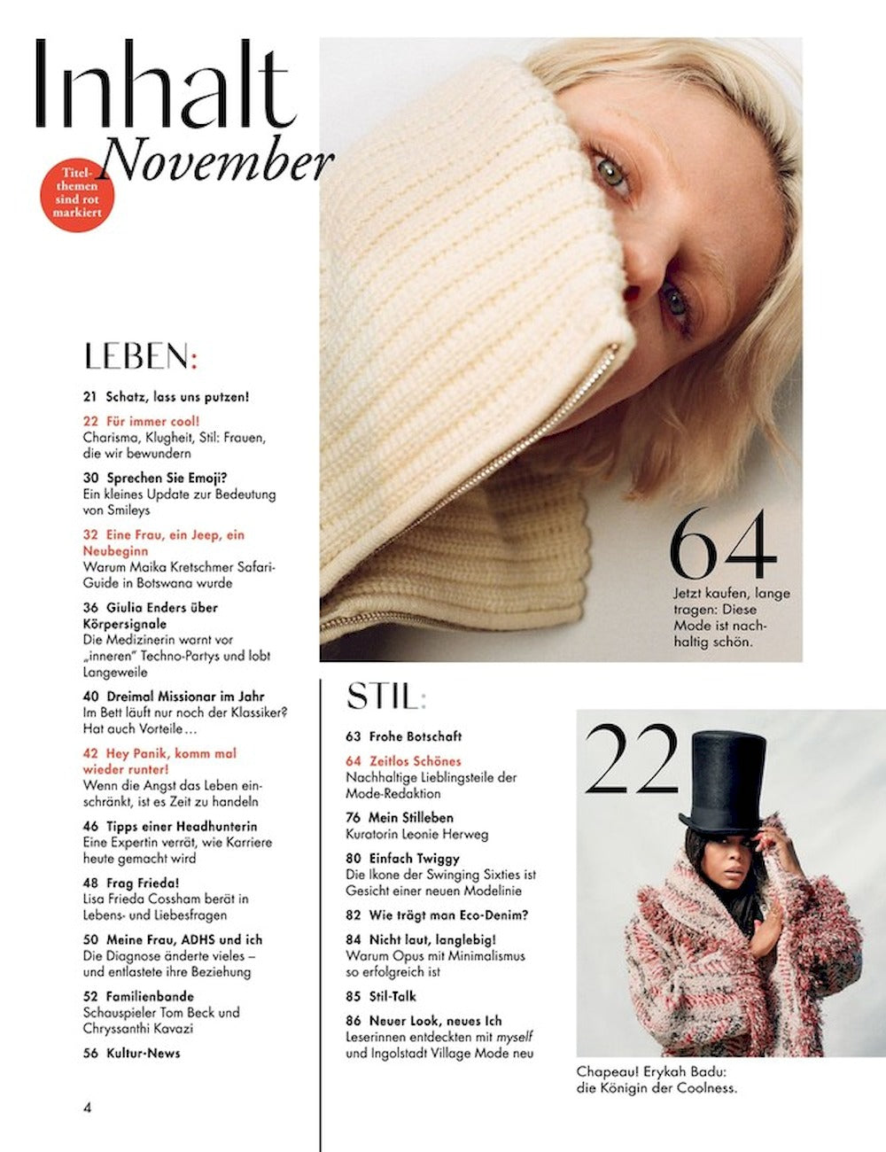 Myself Magazin Deutschland 2025-11 Bree Naumowicz