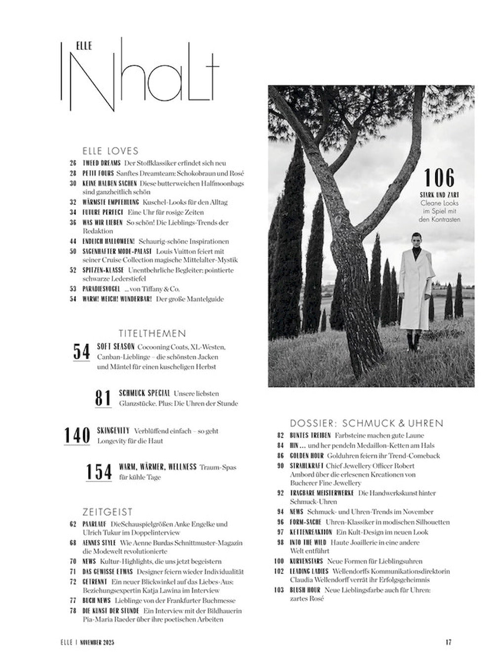 Elle Magazin Deutschland 2025-11 Mariina Keskitalo