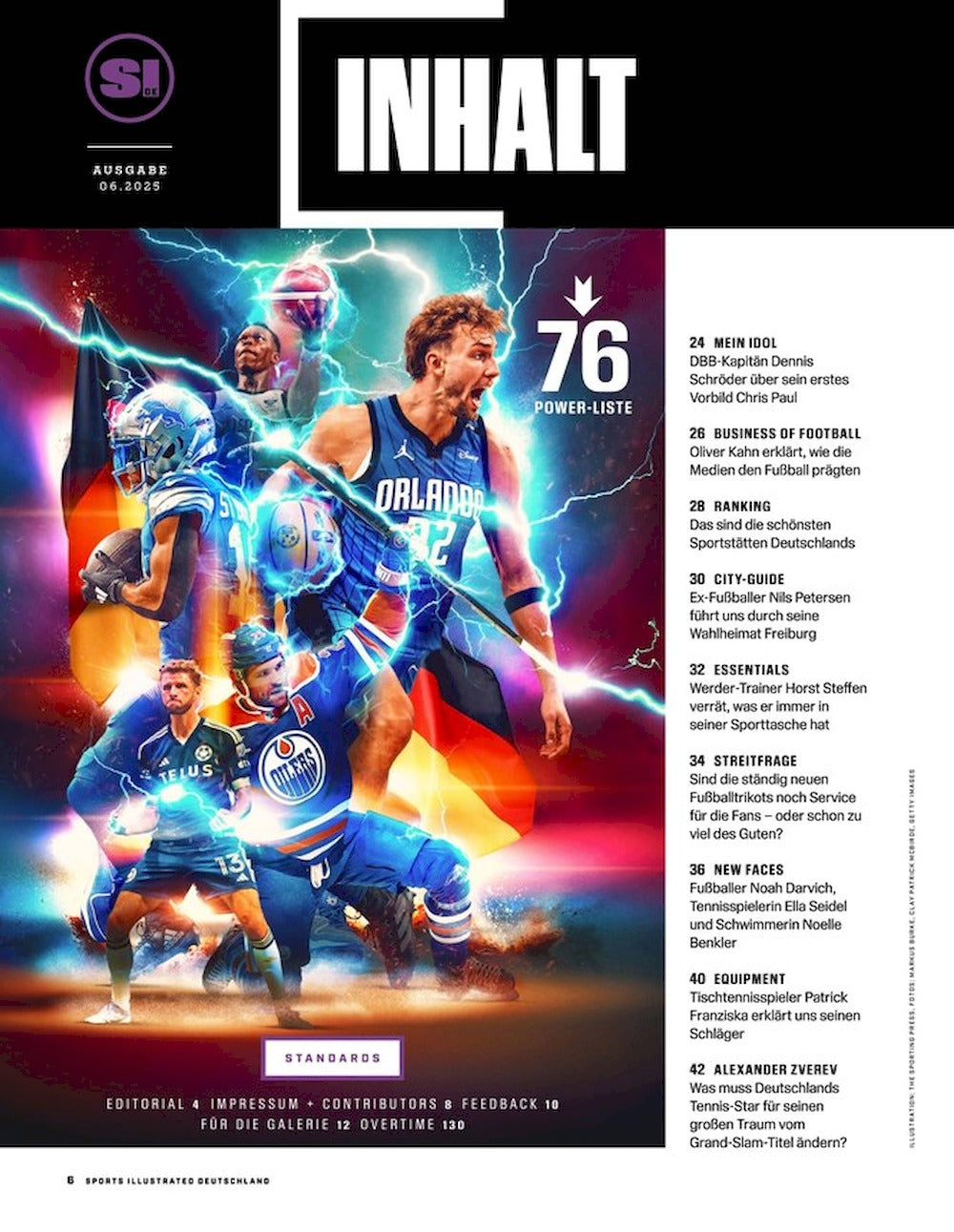 Sports Illustrated Magazin Deutschland 2025-06 Joshua Kimmich Florian Wirtz