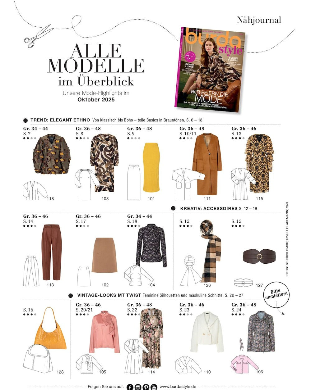 Burda Style Magazin Deutschland 2025-10