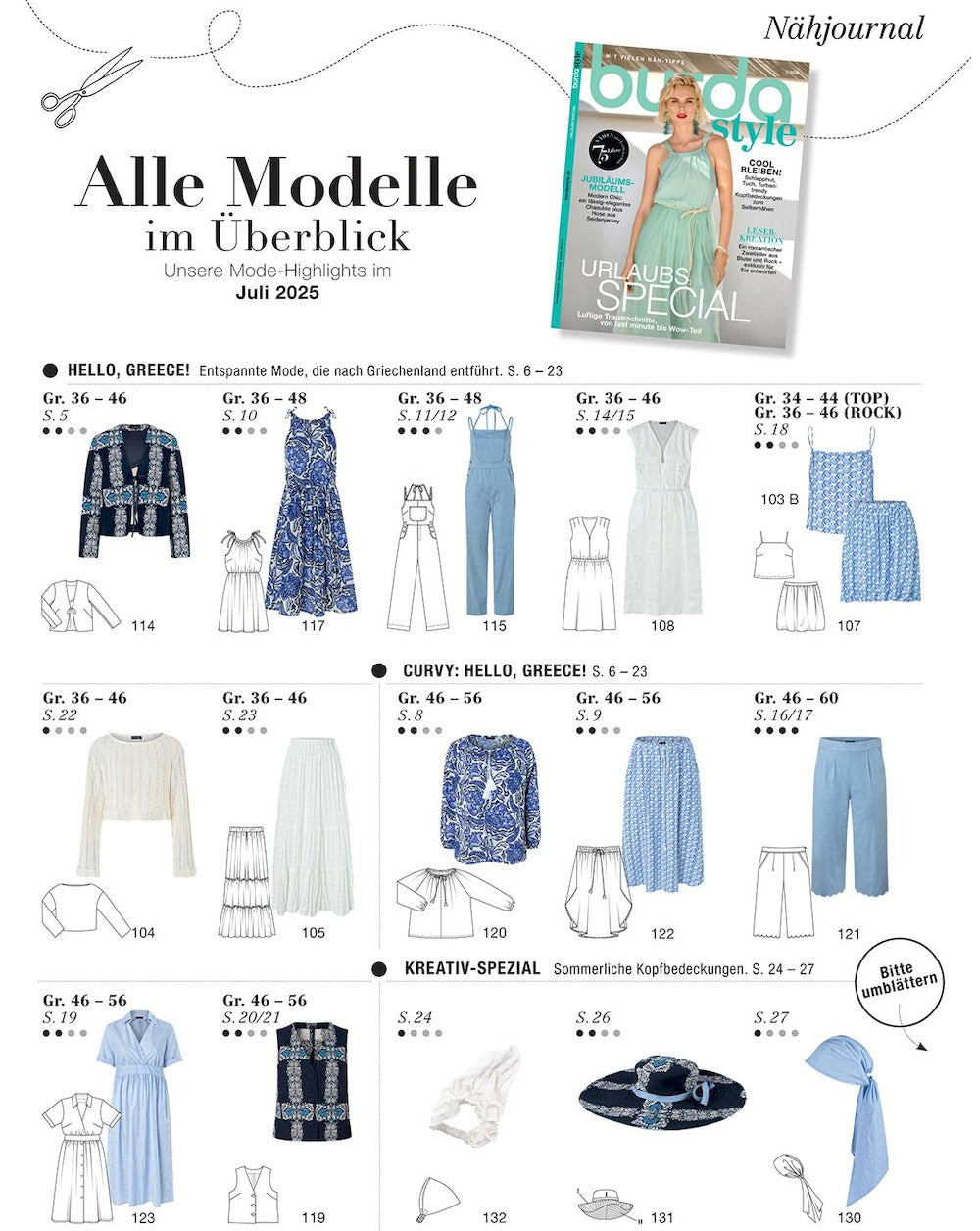 Burda Style Magazin Deutschland 2025-07