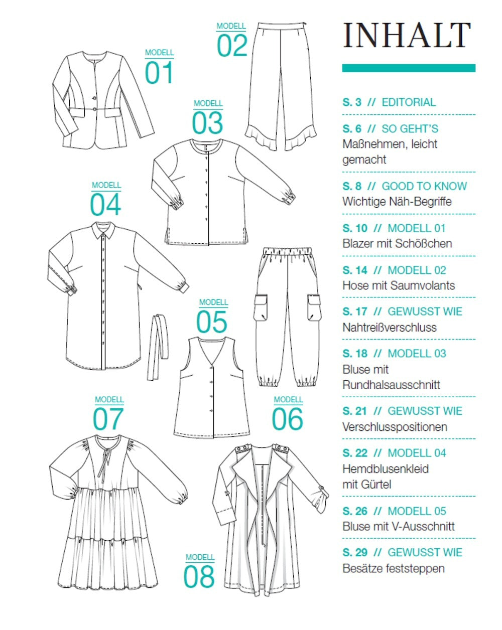 Burda Curvy Magazin Deutschland 2025-01 + Schnittmuster