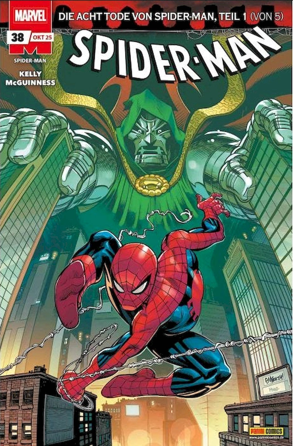 Spider Man Magazin Deutschland 2025 #38 Joe Kelly Ed McGuinness