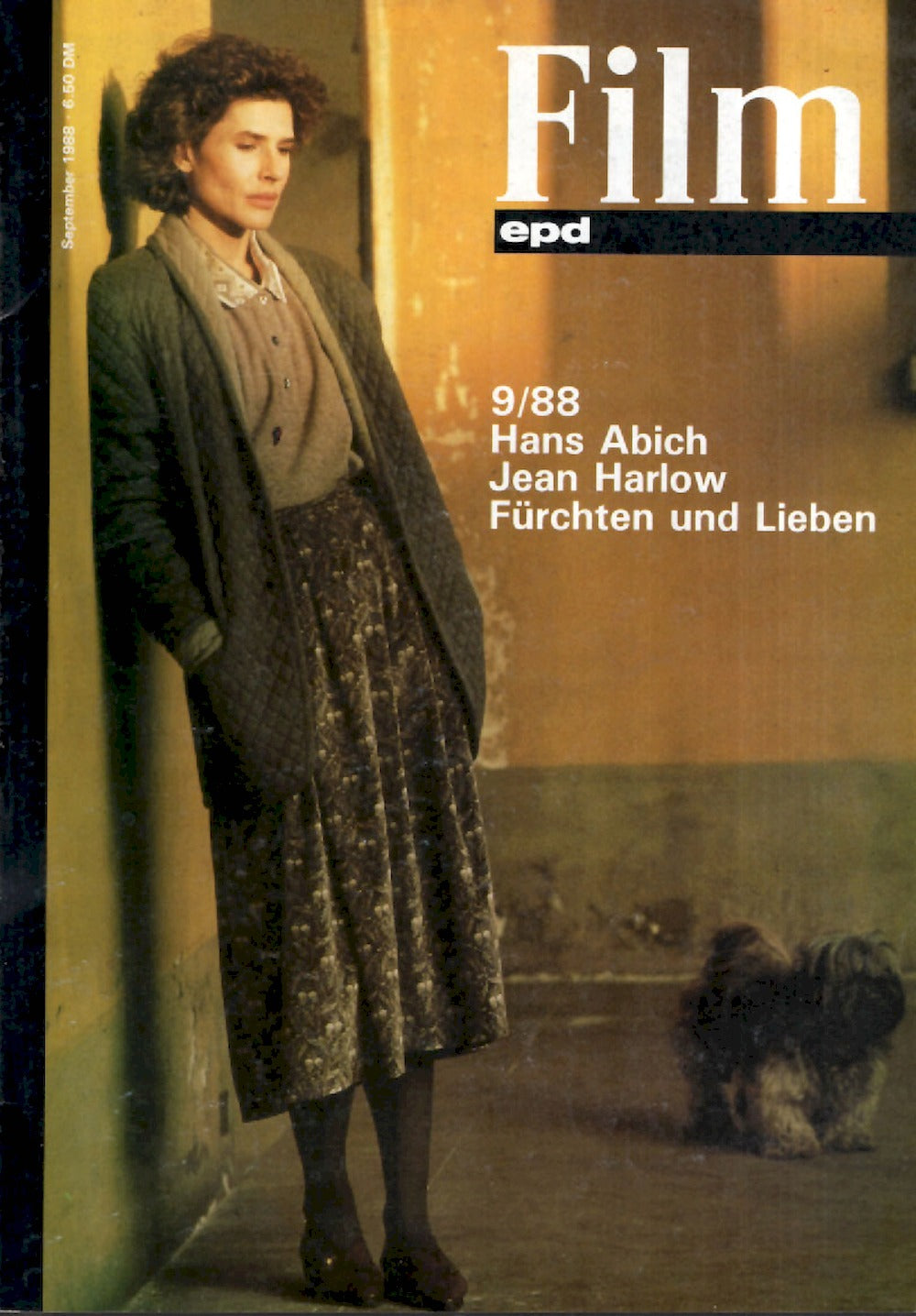 EPD Film Magazin Deutschland 1988-09 Fanny Ardant