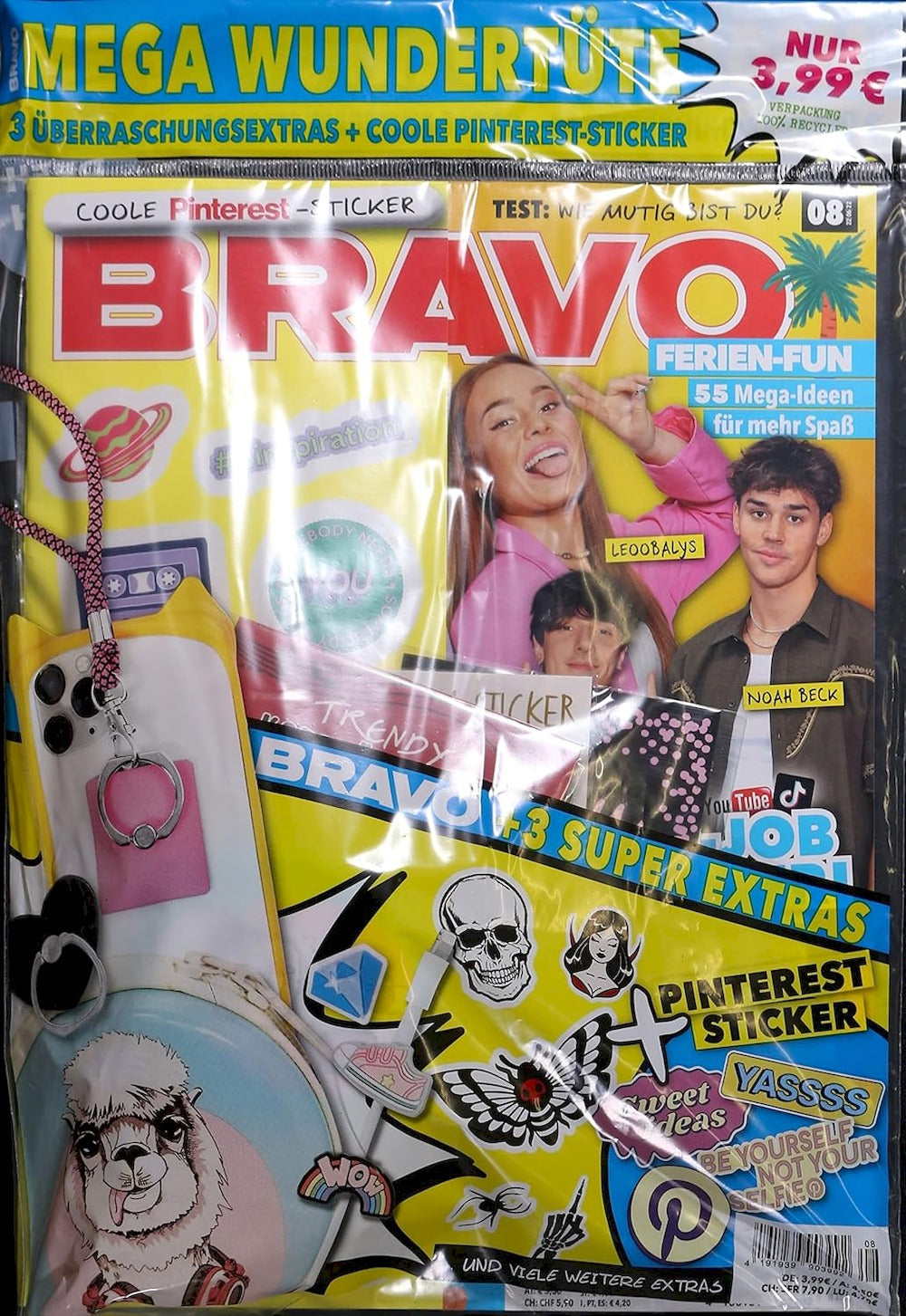 Bravo Plus Magazin Deutschland 2022-08 Alina Mour Harry Styles Griff Millie Bobby Brown + Poster