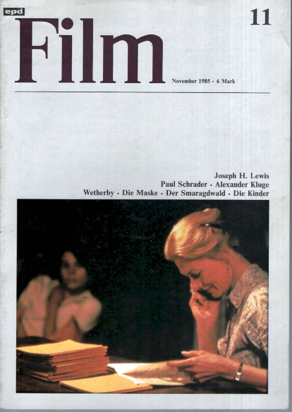 EPD Film Magazin Deutschland 1985-11 Vanessa Redgrave