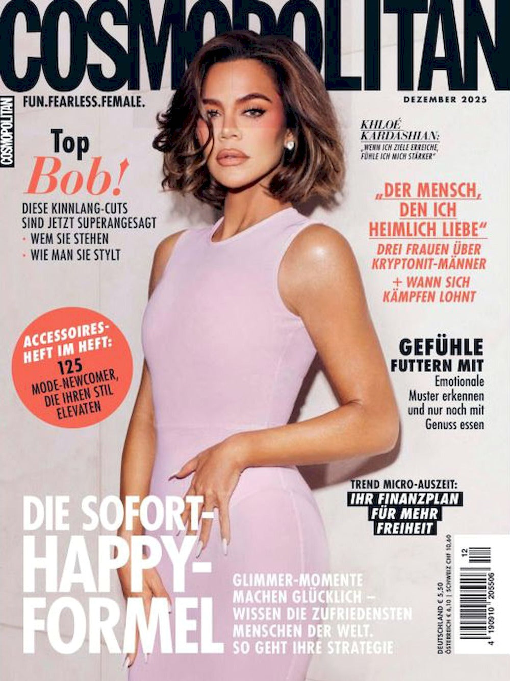 Cosmopolitan Magazin Deutschland 2025-12 Khloe Kardashian