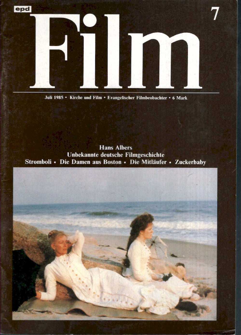 EPD Film Magazin Deutschland 1985-07 Vanessa Redgrave Jessica Tandy