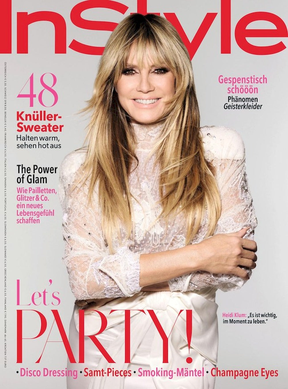 InStyle Magazin Deutschland 2025-12 Heidi Klum