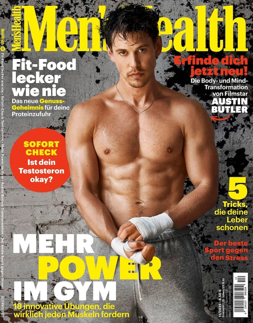 Mens Health Magazin Deutschland 2025-12 Austin Butler