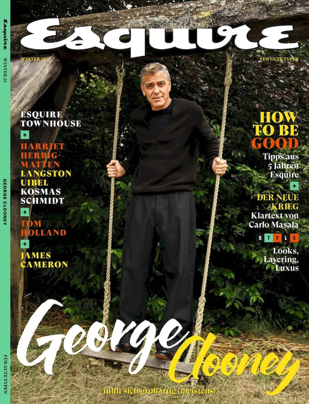 Esquire Magazin Deutschland 2025-04 George Clooney