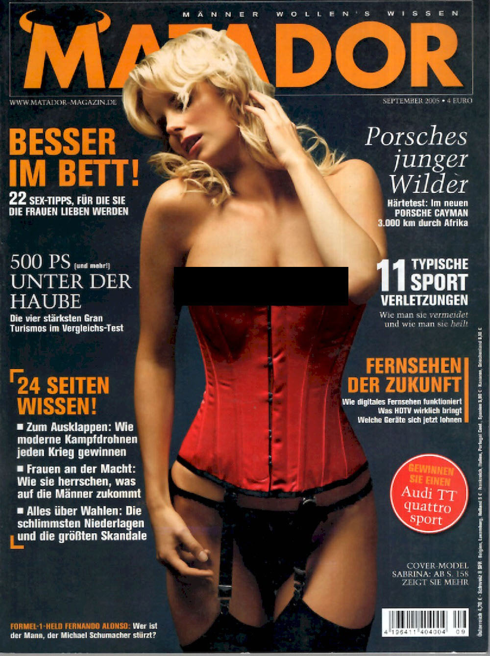 Matador Magazin Deutschland 2005-09 Sabrina