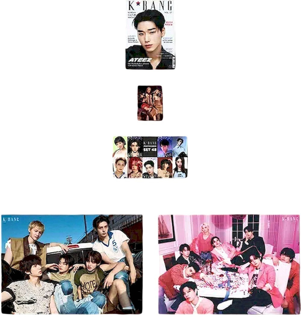 K*Bang Magazin Deutschland 2025 #27 Choi San Ateez + Poster