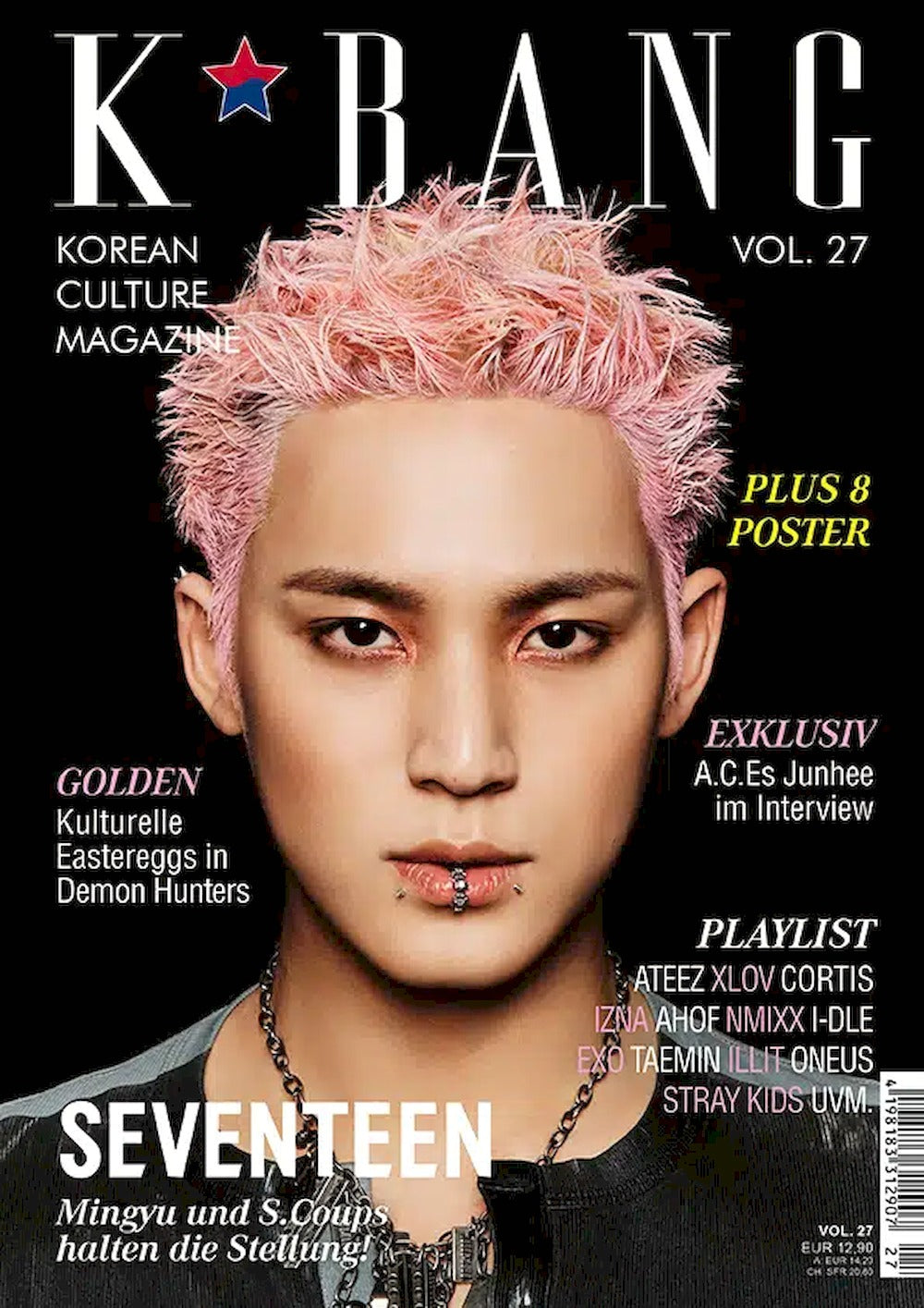 K*Bang Magazin Deutschland 2025 #27 Seventeen Mingyu + Poster