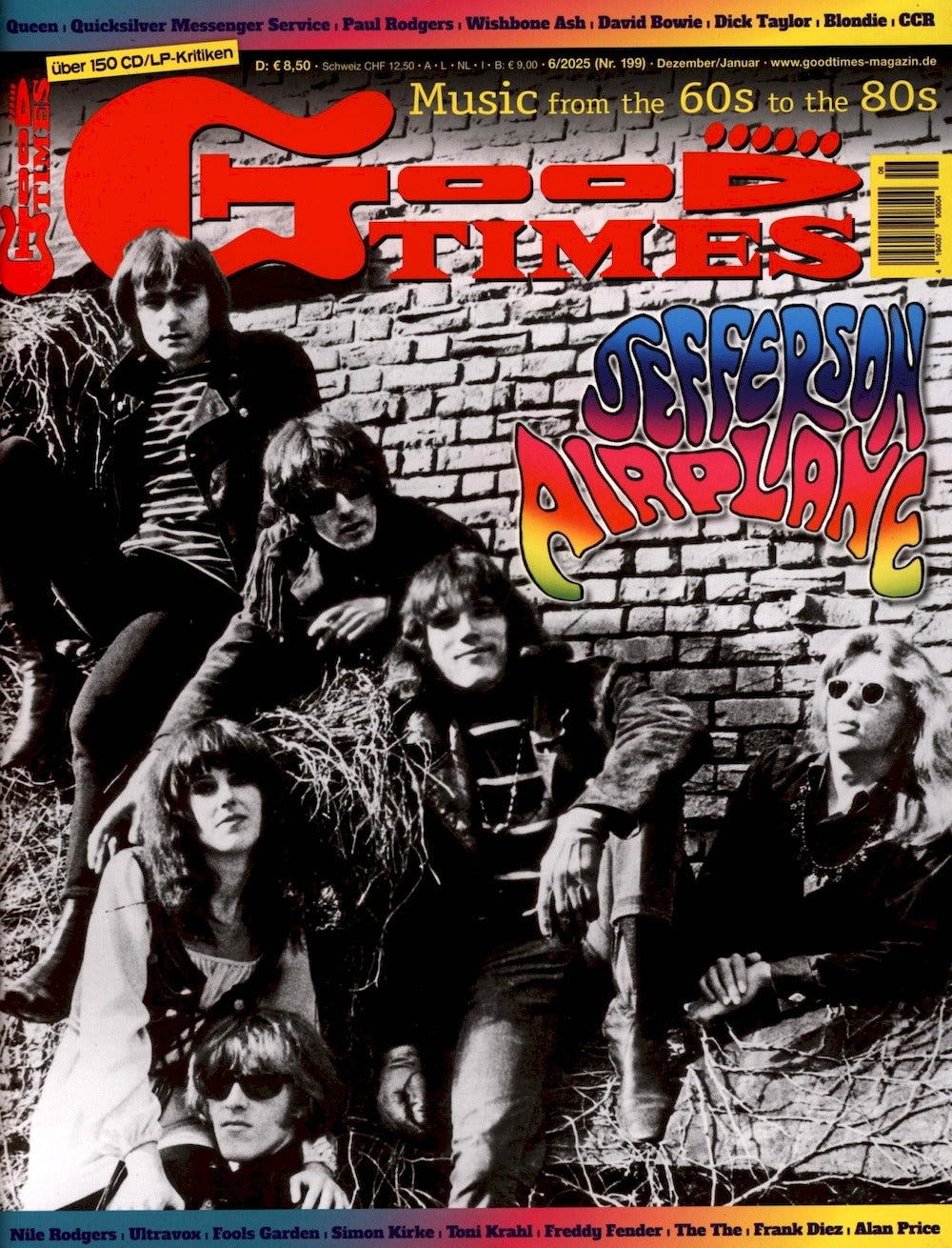 Good Times Magazin Deutschland 2025-06 Jefferson Airplane Wishbone Ash