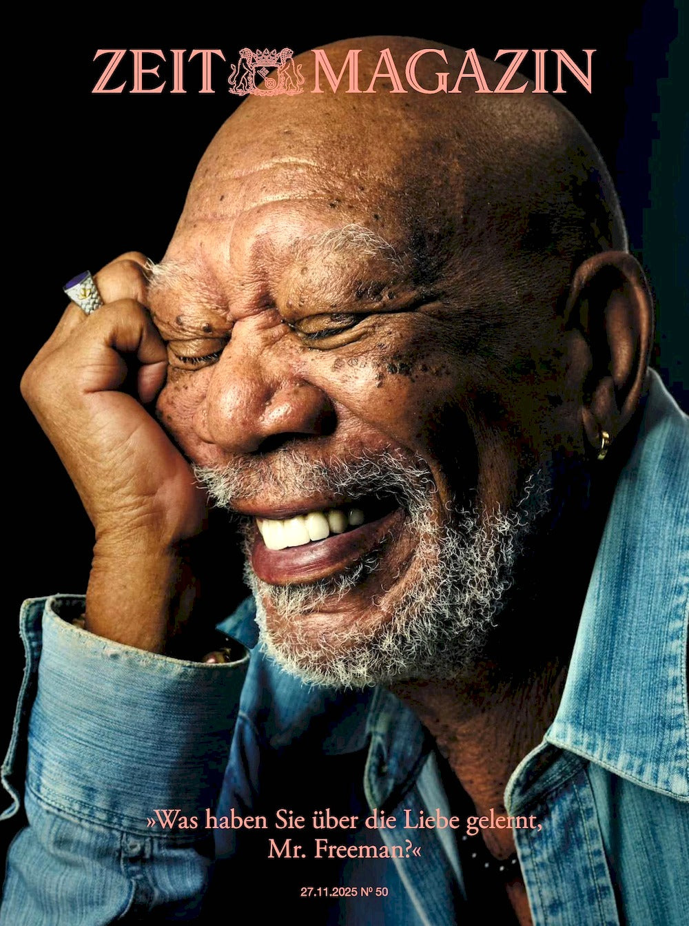 Zeit Tijdschrift Duitsland 2025-50 Morgan Freeman