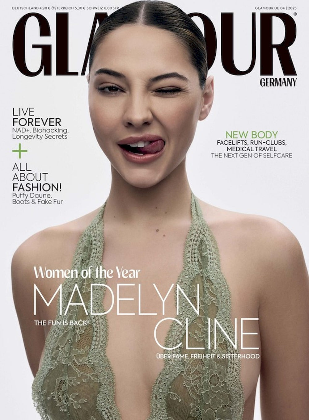 Glamour Magazin Deutschland 2025-04 Madelyn Cline