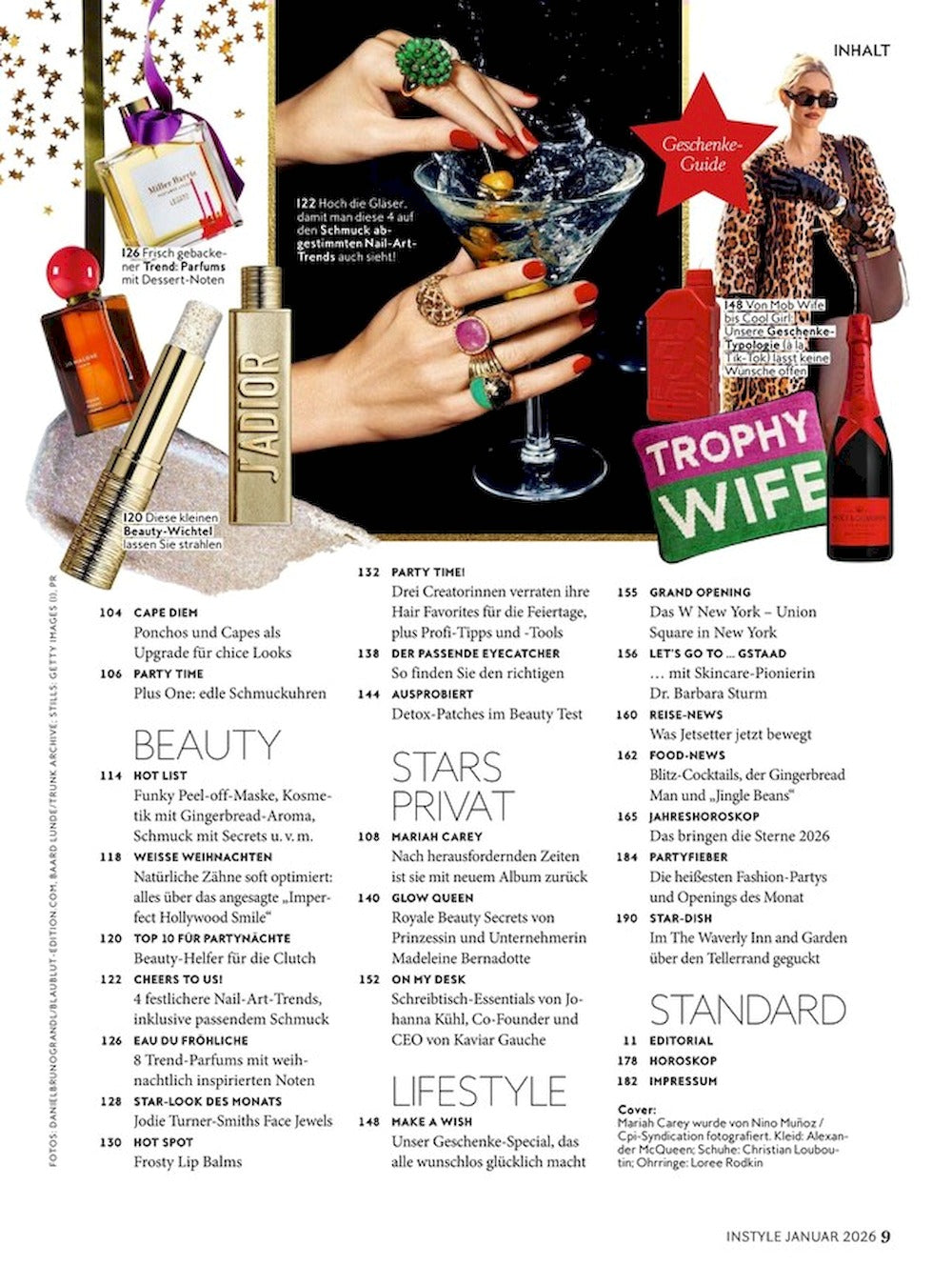 InStyle Magazine Germany 2026-01 Mariah Carey