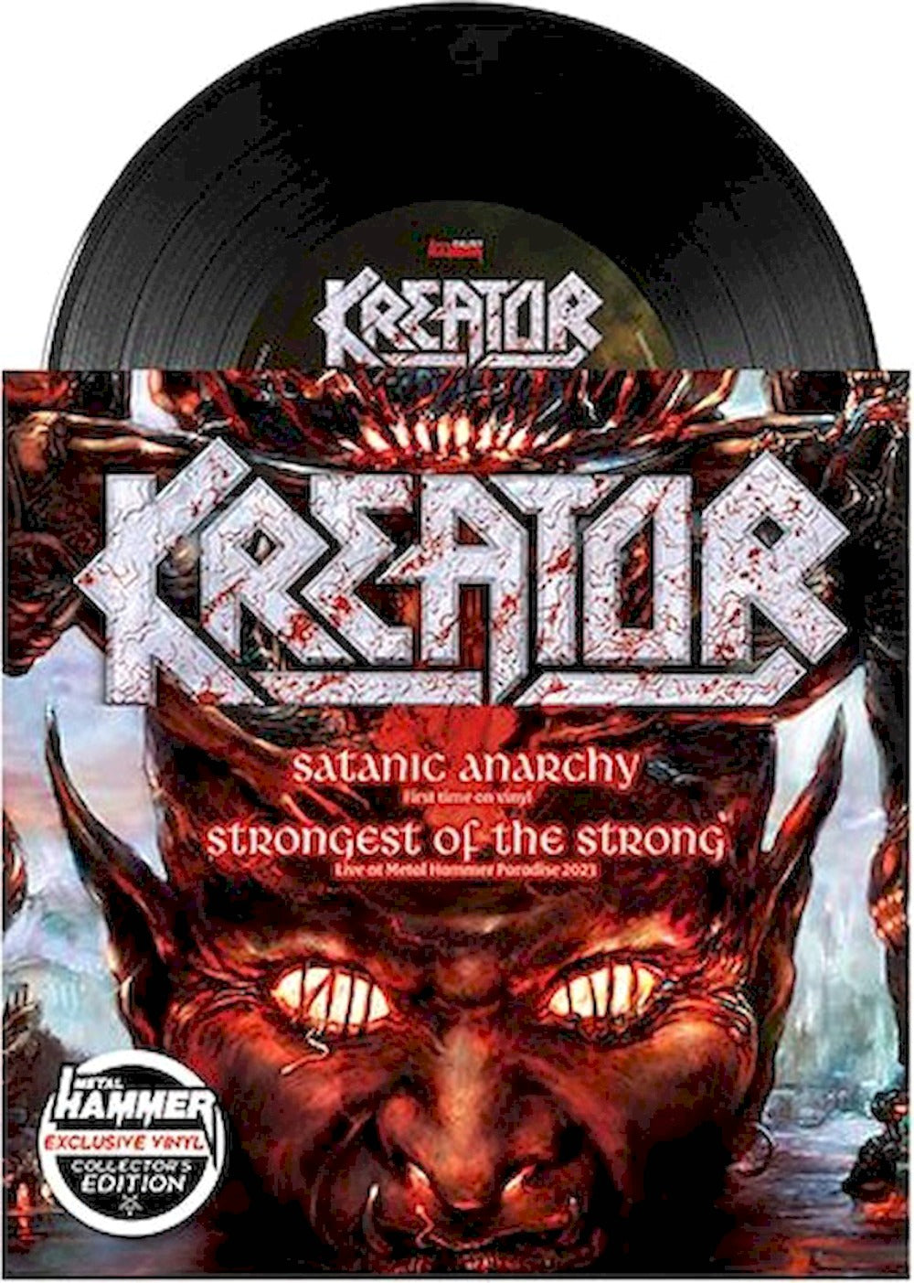 Metal Hammer Revista Alemanha 2026-01 Kreator + Vinyl Single + Poster