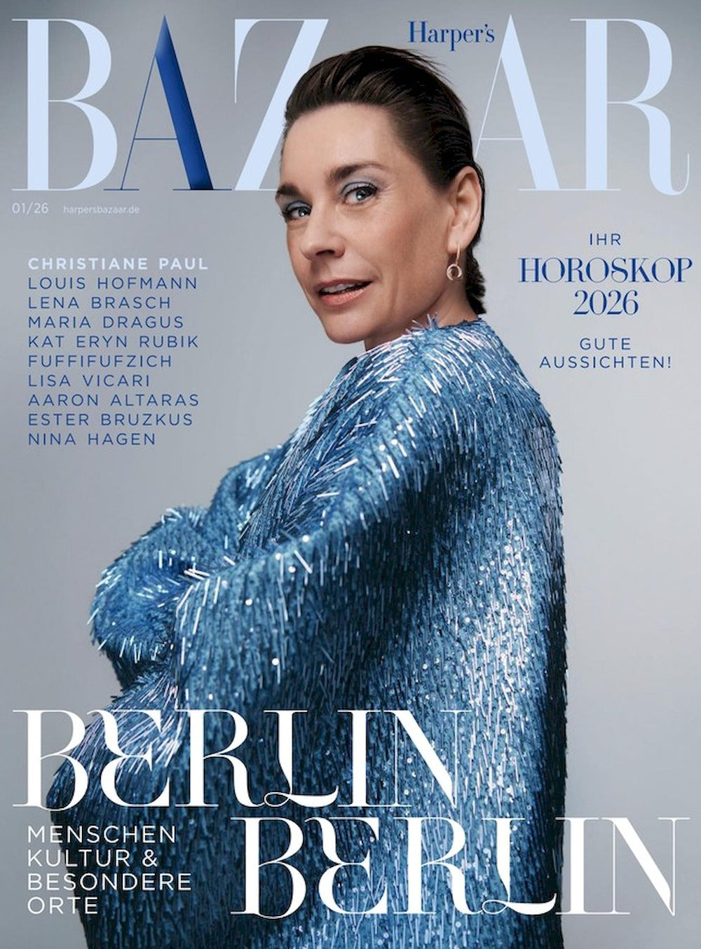 Harpers Bazaar Magazin Deutschland 2026-01 Christiane Paul