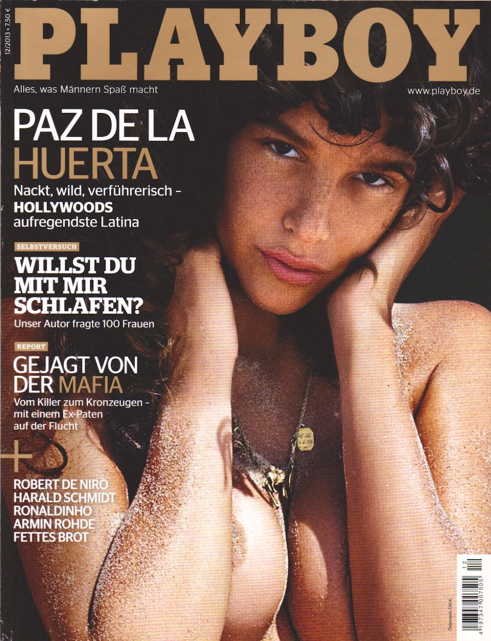 Playboy Magazin Deutschland 2013-12 Paz De La Huerta