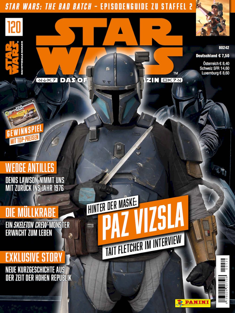 Star Wars Magazin Deutschland 2025 #120 Paz Vizsla Tait Fletcher