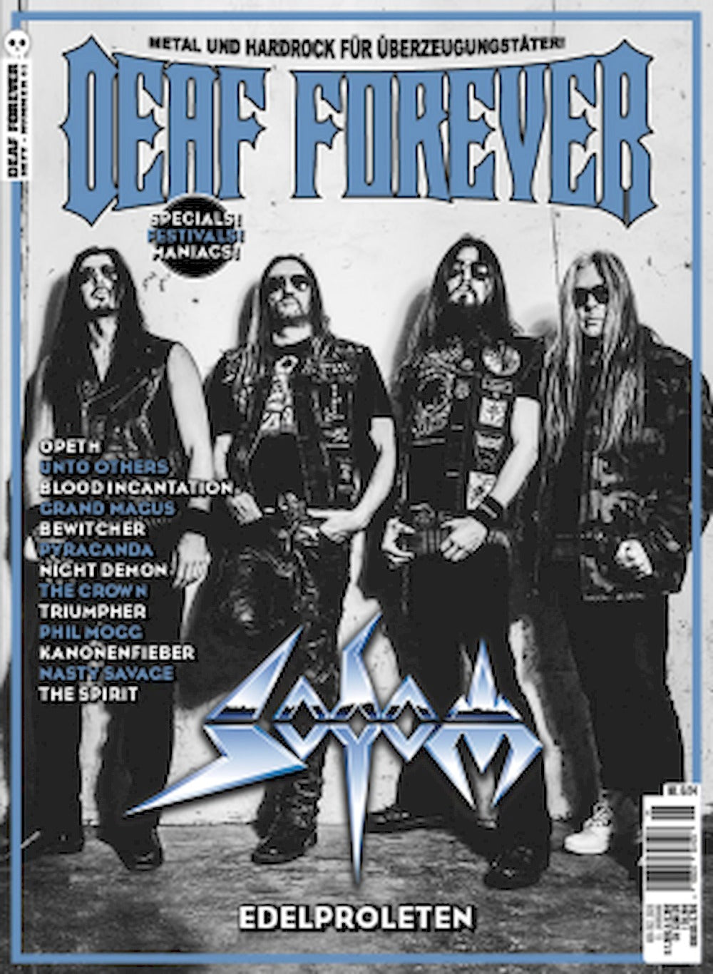 Deaf Forever Magazin Deutschland 2024-06 Sodom Opeth Unto Others #61