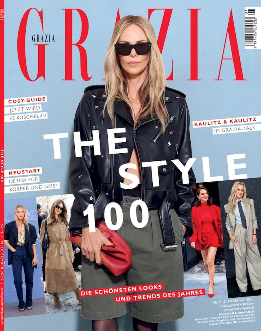 Grazia Magazin Deutschland 2026-01 Charlize Theron