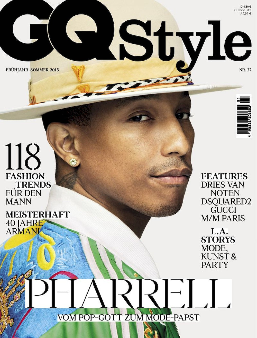 GQ Style Magazin Deutschland 2015 #27 Pharrell Williams