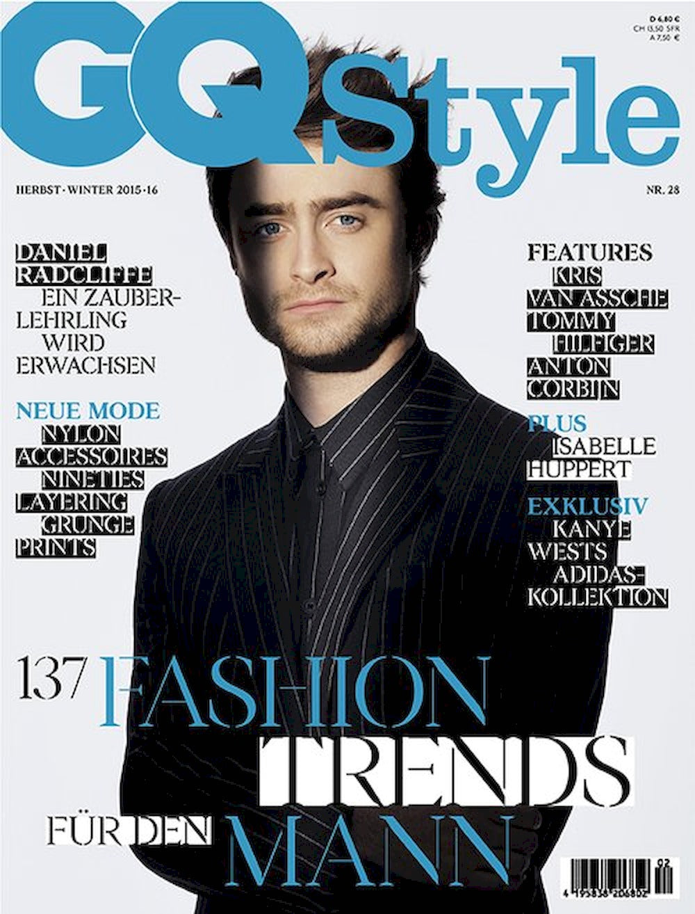 GQ Style Magazin Deutschland 2015 #28 Daniel Radcliffe