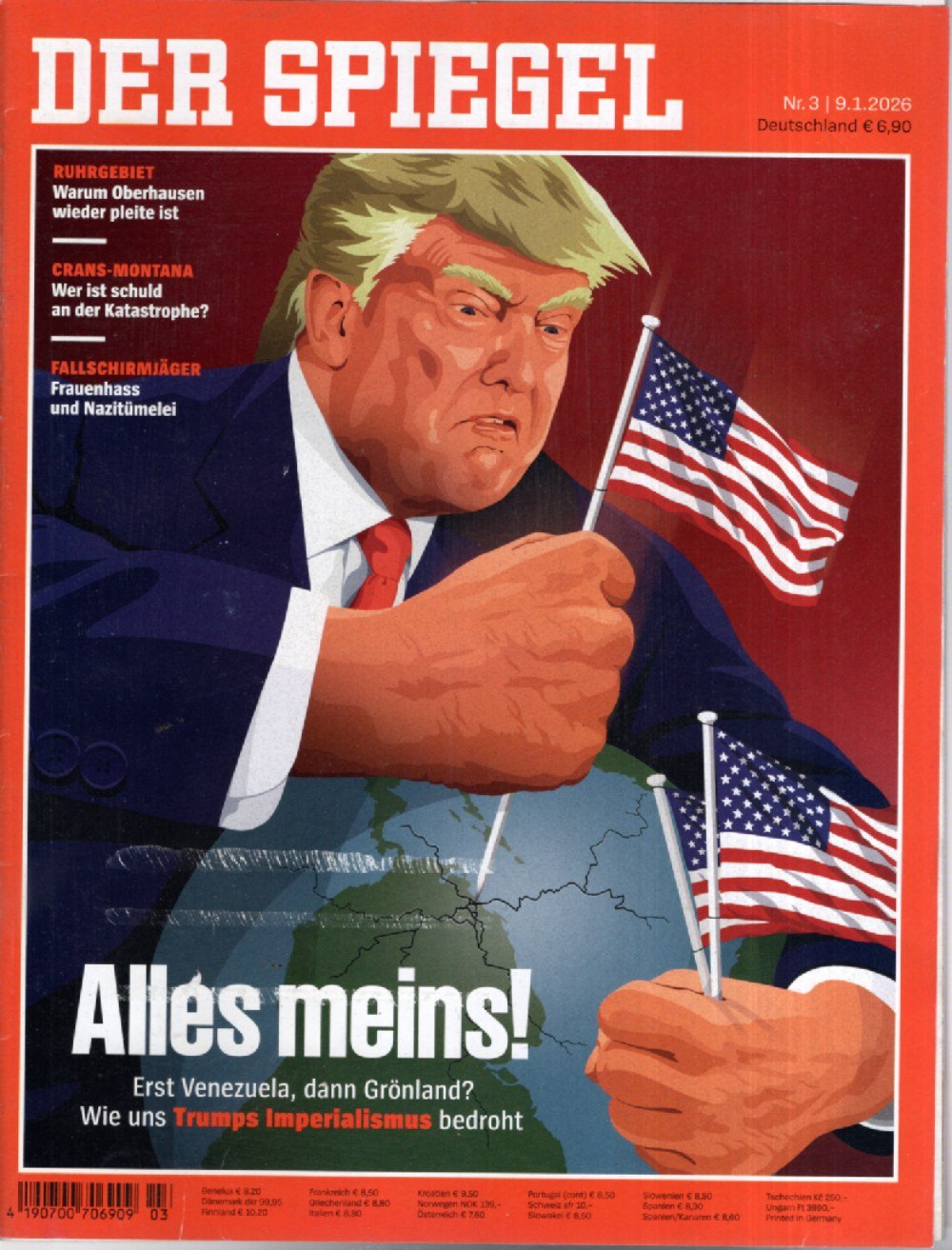 Der Spiegel Magazin Deutschland 2026-03 Donald Trump Venezuela