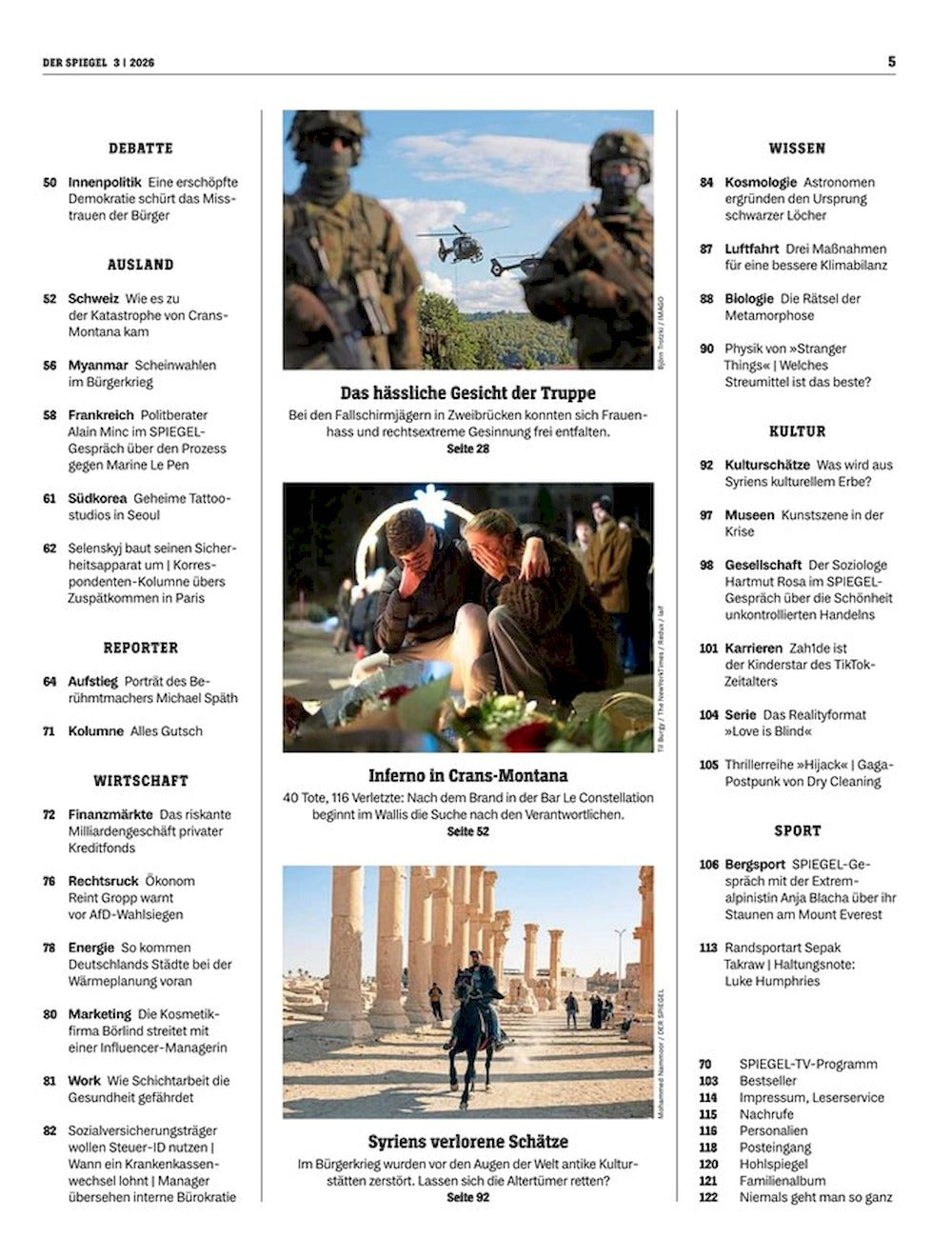 Der Spiegel Magazin Deutschland 2026-03 Donald Trump Venezuela