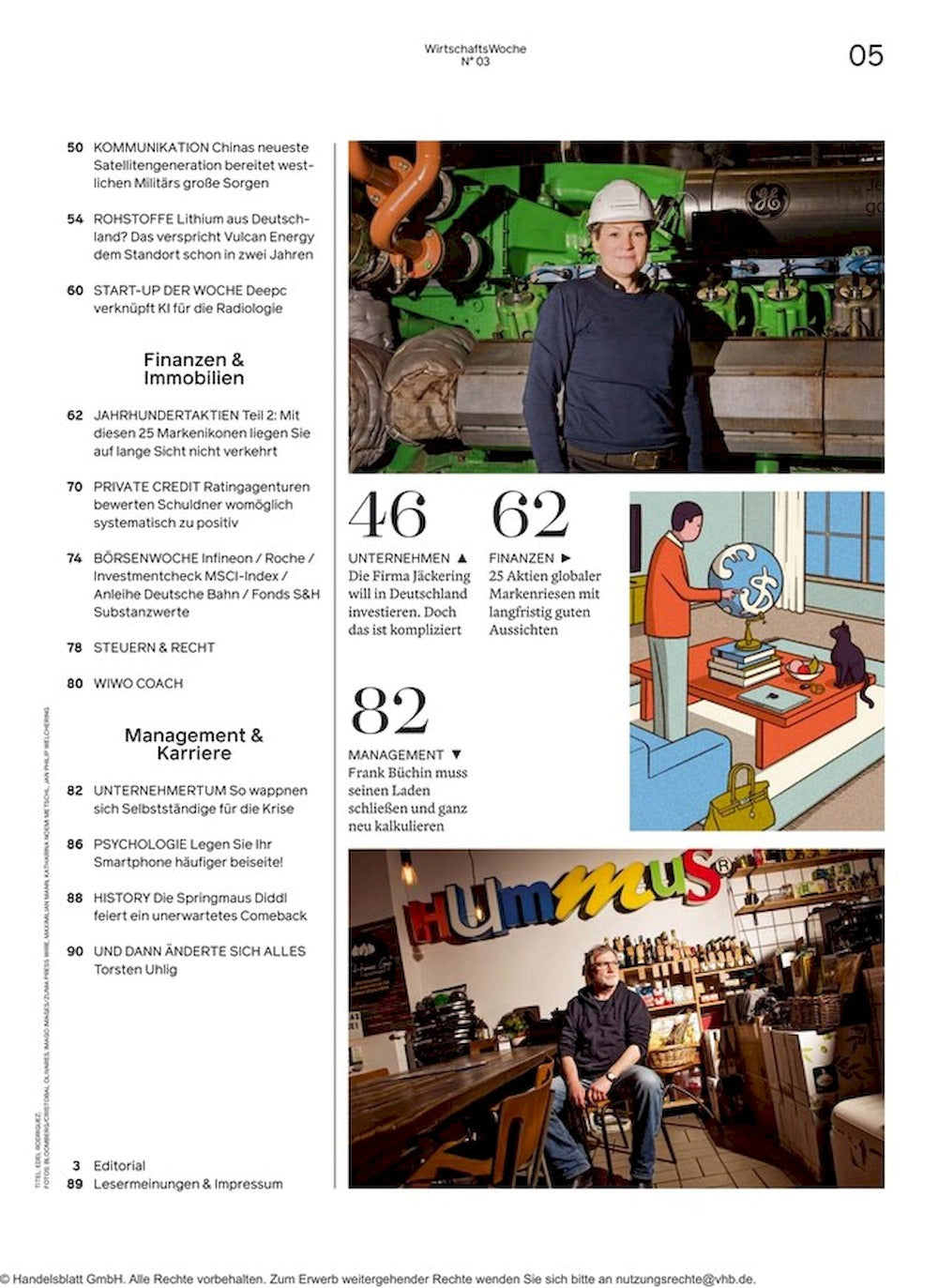 Wirtschaftswoche Magazin Deutschland 2026-03 Donald Trump