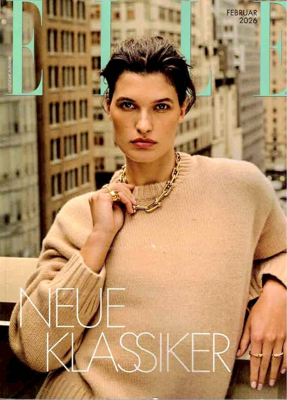 Elle Magazin Deutschland 2026-02 Julia Van Os