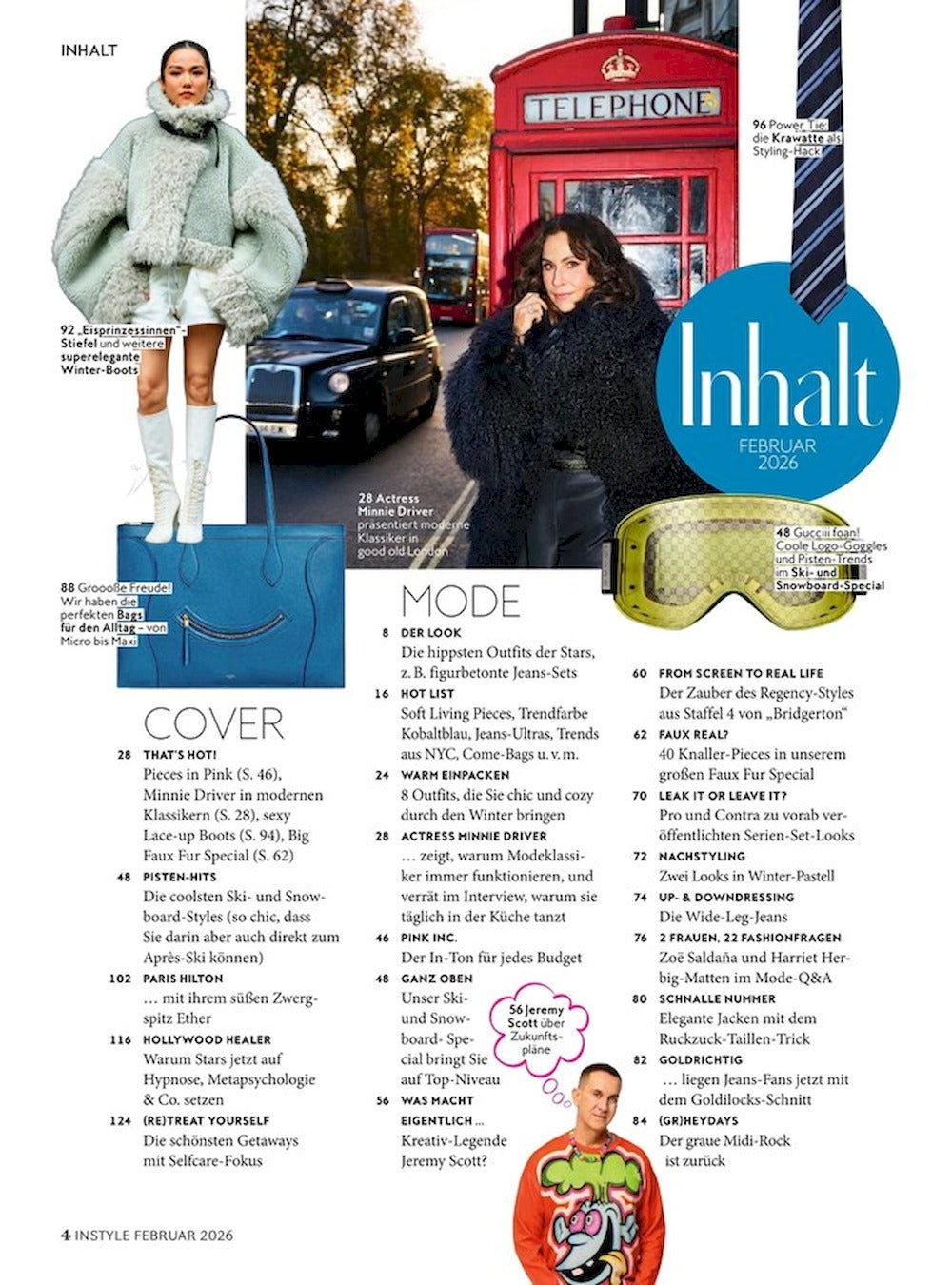 InStyle Lehti Saksa 2026-02 Paris Hilton