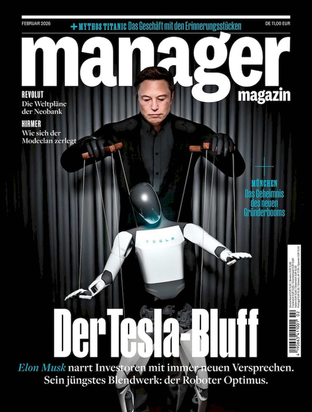 Manager Magazin Deutschland 2026-02 Elon Musk