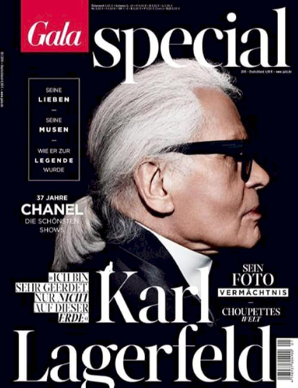 Gala Spezial Magazin Deutschland 2019-01 Karl Lagerfeld Chanel