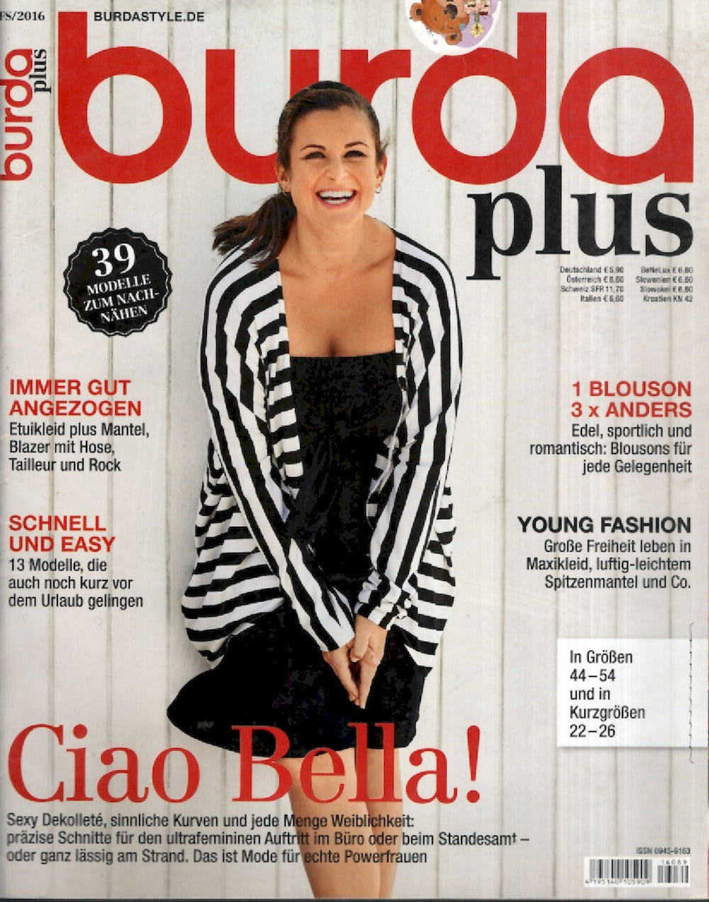 Burda Plus Magazin Deutschland 2016-01 + Schnittmuster