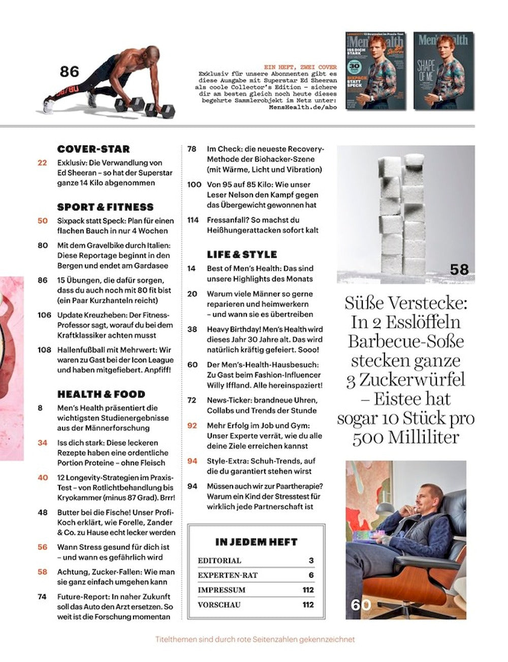 Mens Health Magazin Deutschland 2026-03 Ed Sheeran
