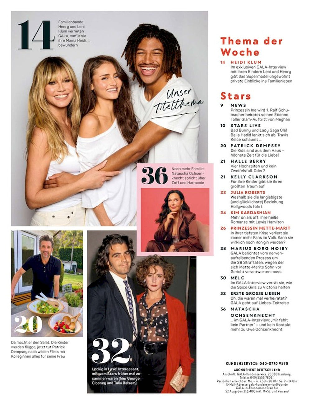 Gala Revista Alemanha 2026-07 – Heidi Klum Lena Henry – Edição original