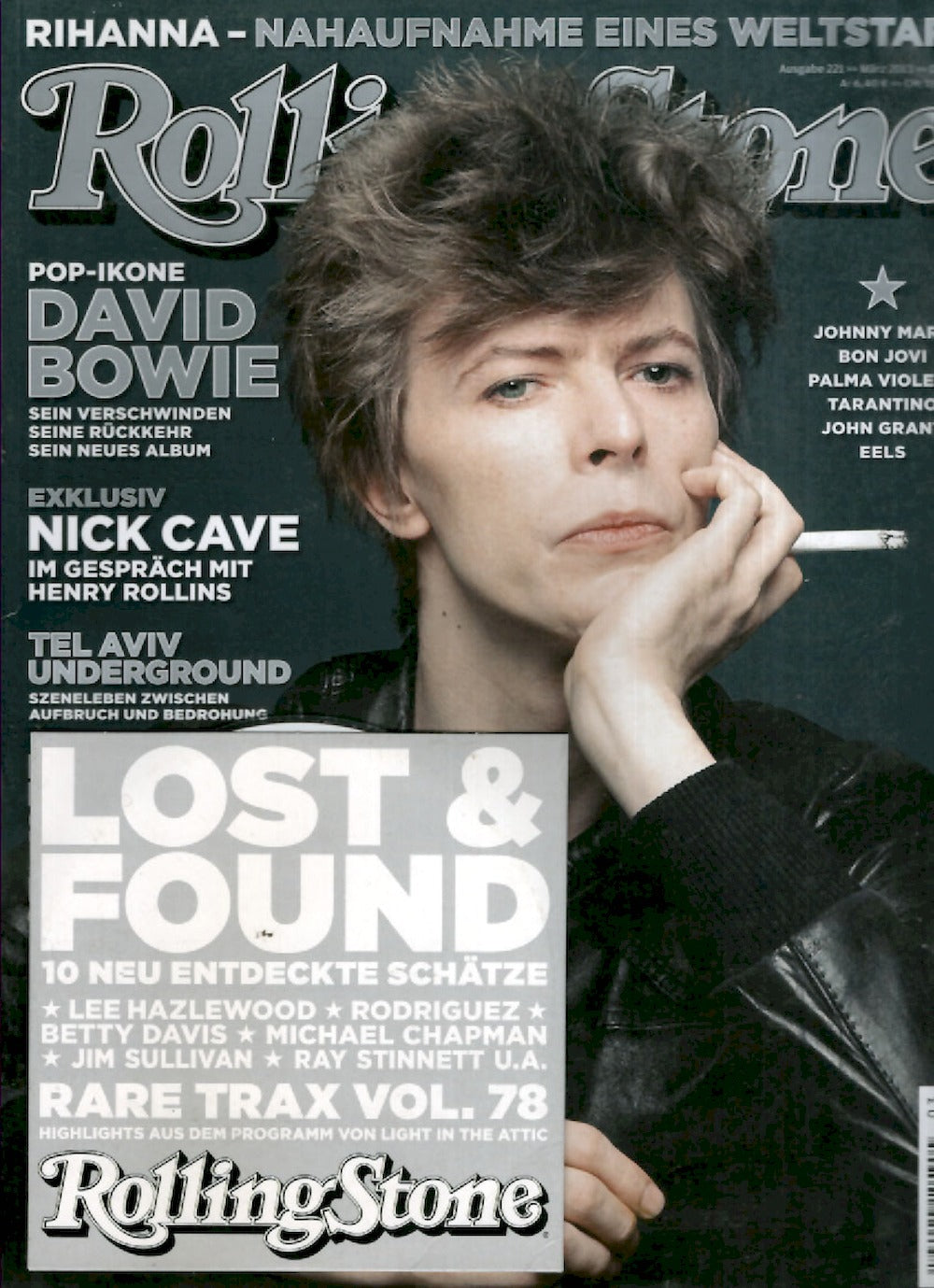 Rolling Stone Magazin Deutschland 2013-03 David Bowie #221 + CD