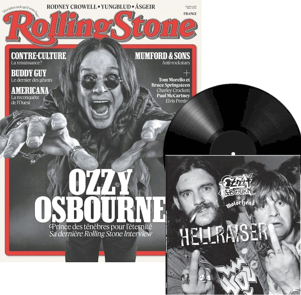 Rolling Stone Magasin Frankrig 2026 #180 Ozzy Osbourne Mumford Sons + Vinyl