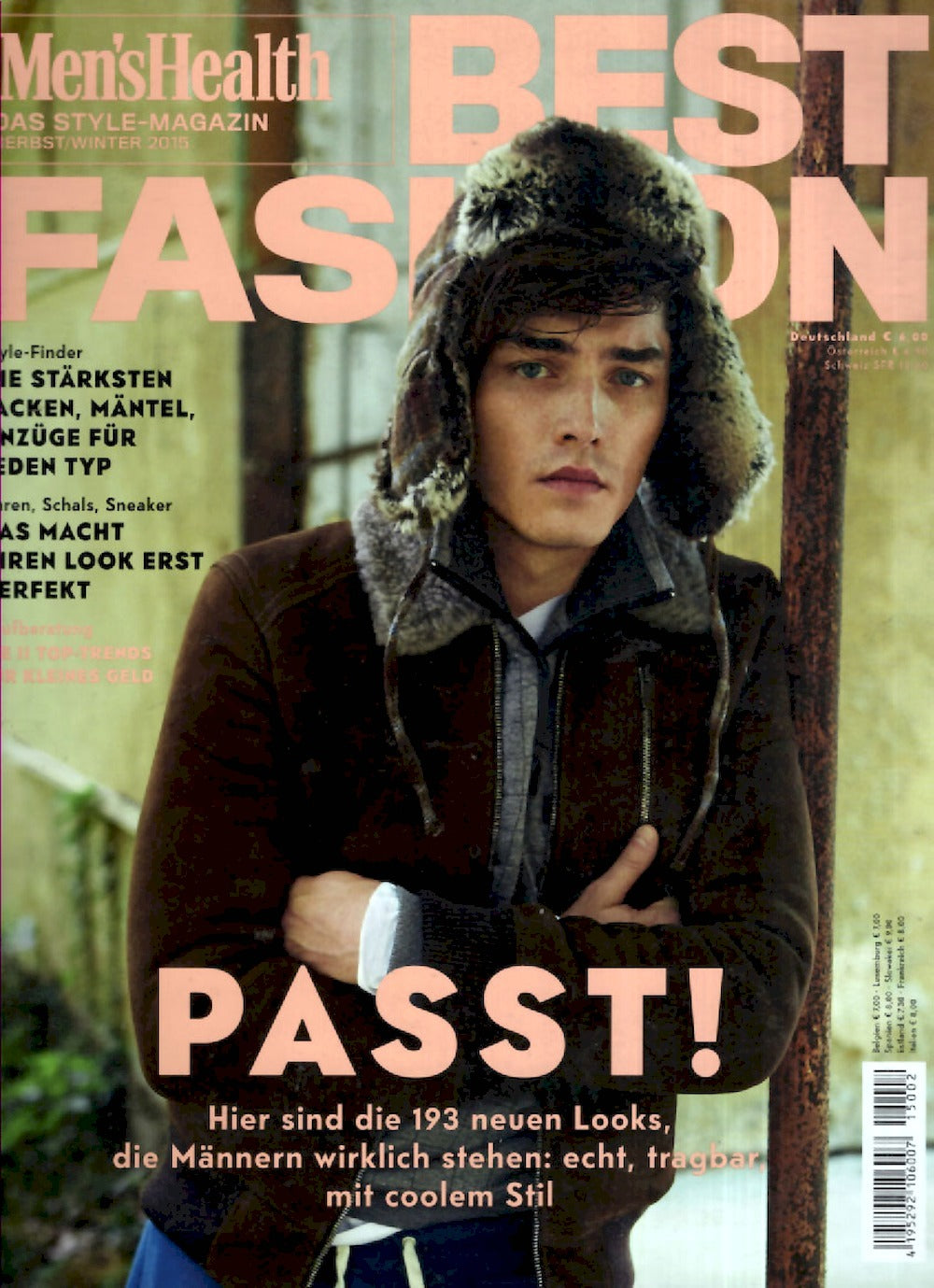Mens Health Best Fashion Magazin Deutschland 2015-02 Isaac Weber