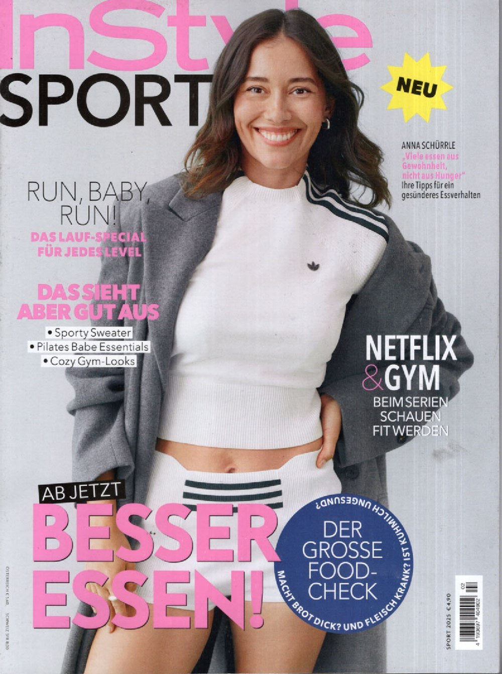 InStyle Sport Magazin Deutschland 2025-02 Anna Schürrle