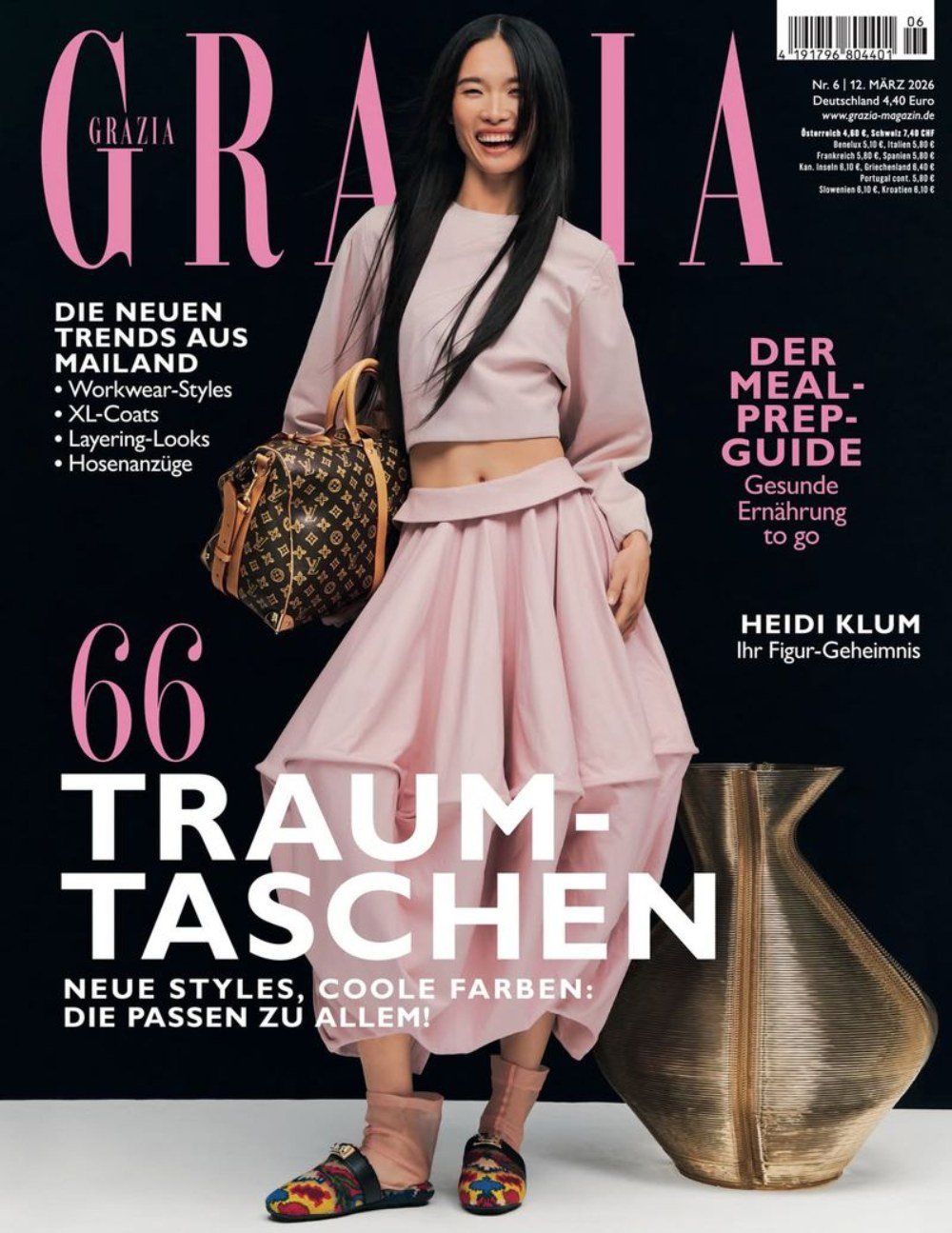 Grazia Magazin Deutschland 2026-03 Wendy Huang Heidi Klum