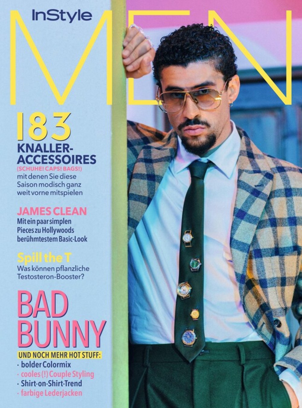 InStyle Men Magazin Deutschland 2026-01 Bad Bunny James Clean