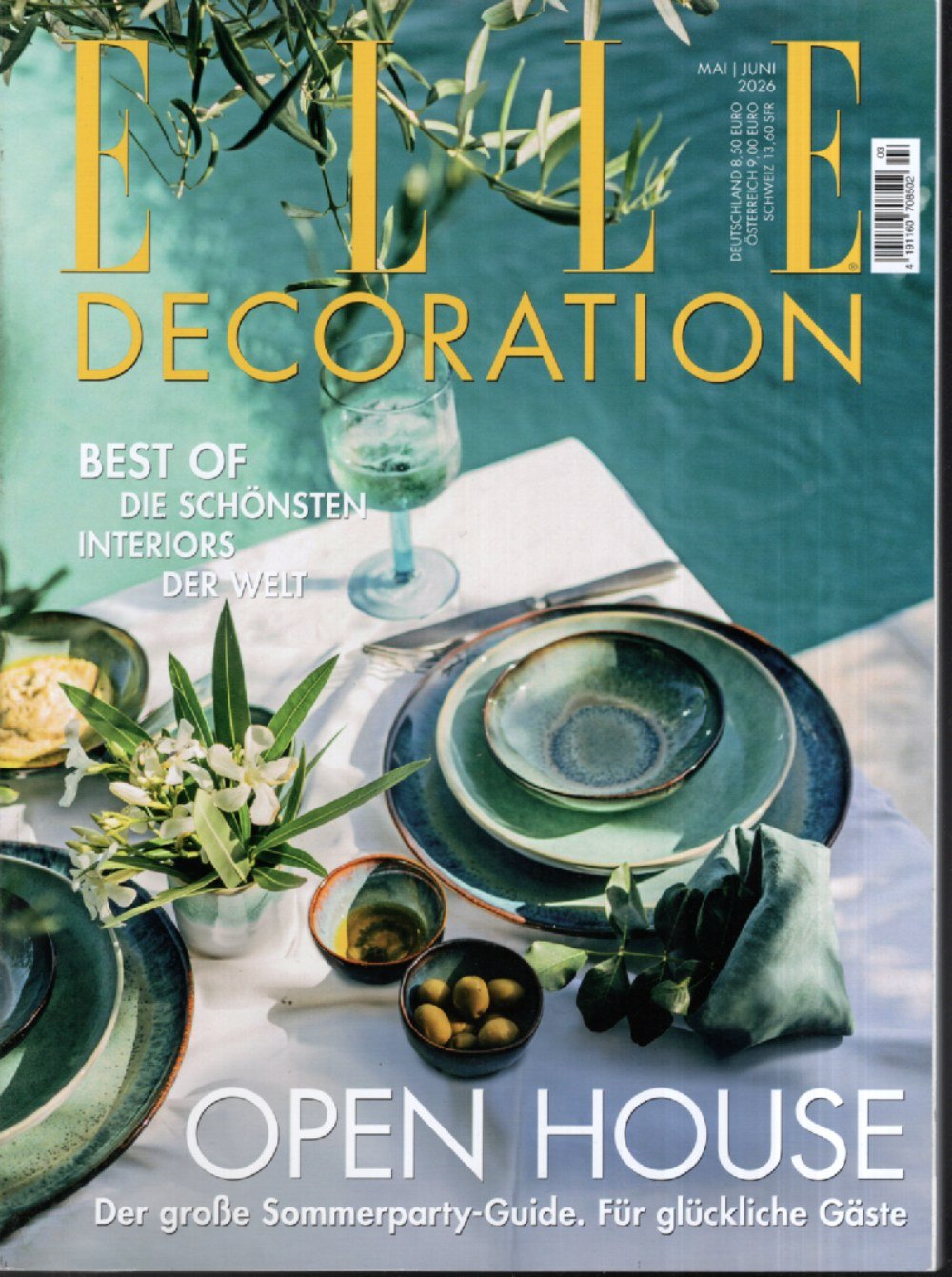 Elle Decoration Magazin Deutschland 2026-05+06