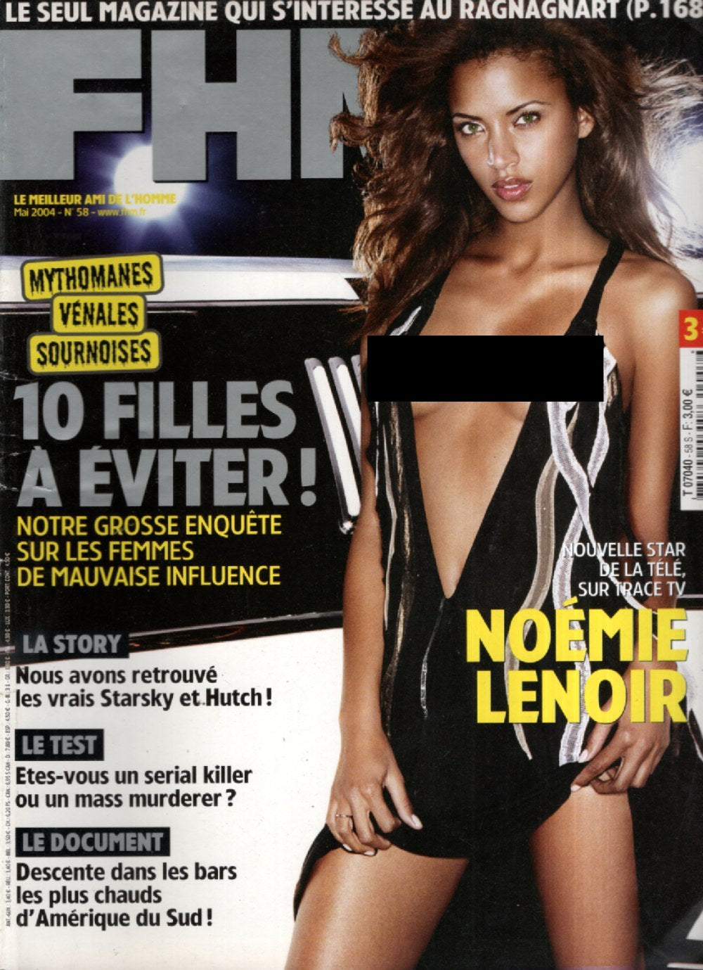 FHM Rivista Francia 2004-05 – Noémie Lenoir Starsky Hutch – Edizione originale